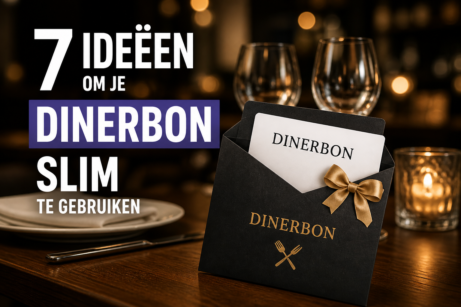 Dinerbon slim gebruiken: 7 leuke ideeën in Nederland