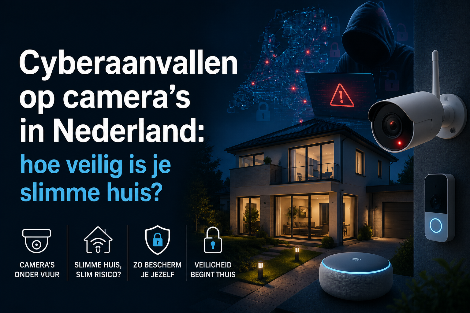 Cyberaanvallen op camera’s in Nederland: hoe veilig is je slimme huis?